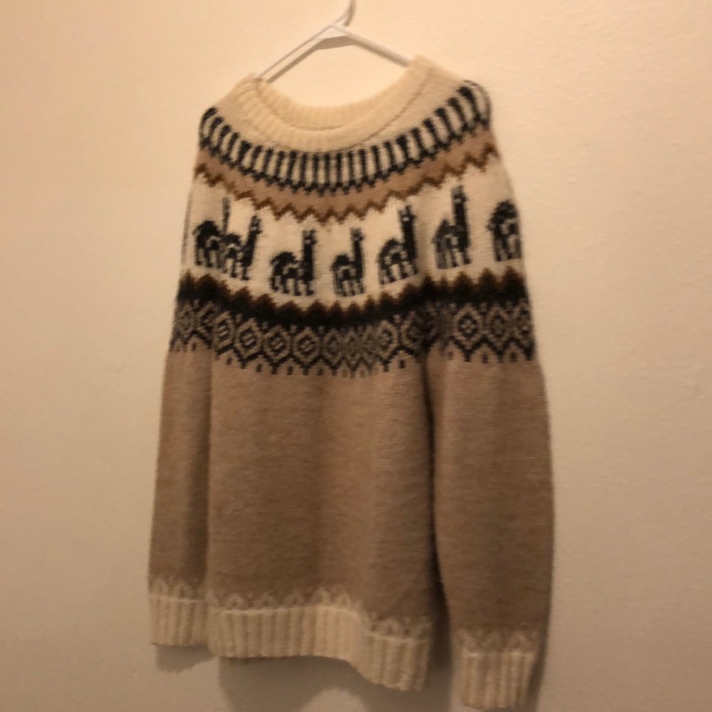 Alpaca sweater